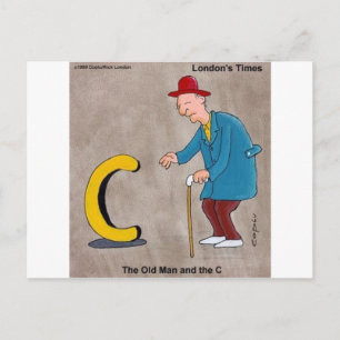 Carte Postale Oldman & The C : Rick London Funny Gifts