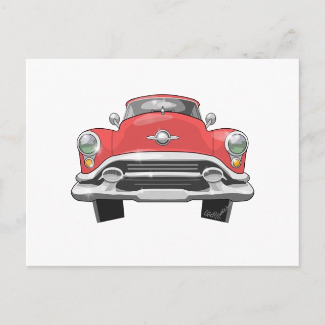 Carte Postale Oldsmobile 1953 (Devant)