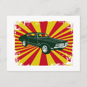 Carte Postale Oldsmobile 442 1970
