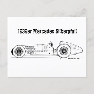 Carte Postale Oldtimer 1939 Allemagne