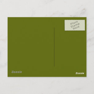 Carte postale Olive Green