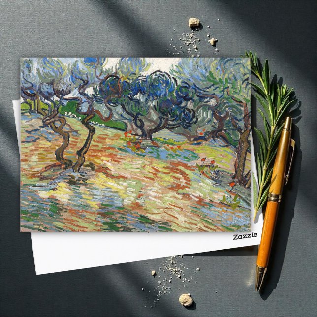 Carte Postale Olive Trees par Vincent Van Gogh (Créateur téléchargé)