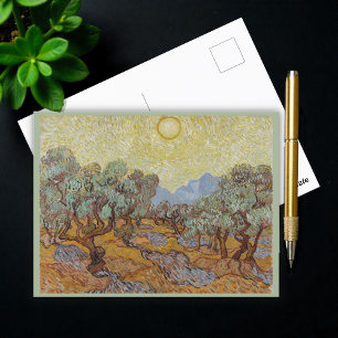 Carte Postale Olive Trees, Vincent van Gogh