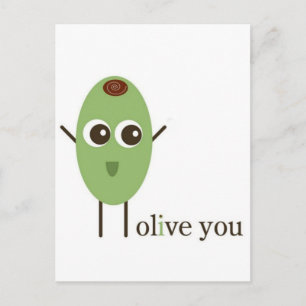 Carte Postale Olive You