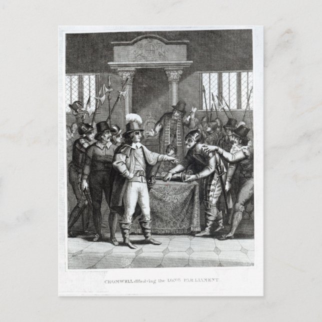 Carte Postale Oliver Cromwell (Devant)