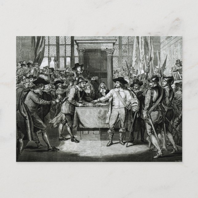 Carte Postale Oliver Cromwell (Devant)