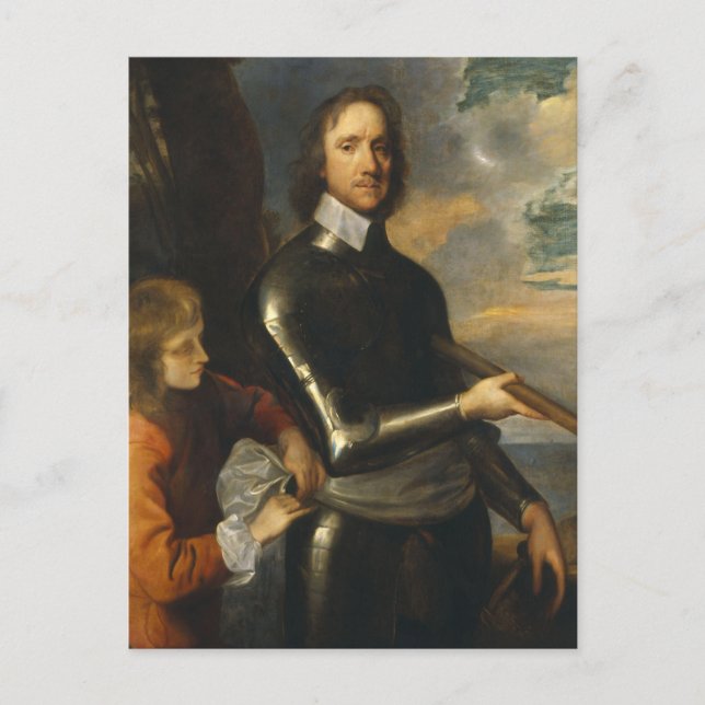 Carte Postale Oliver Cromwell par Robert Walker (Devant)