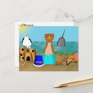 Carte Postale Oliver Le Vacances Plage de l'Otter