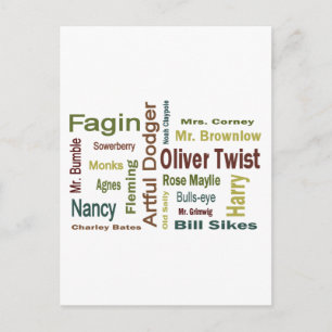 Carte Postale Oliver Twist