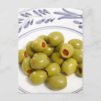 Carte Postale Olives vertes portugaises