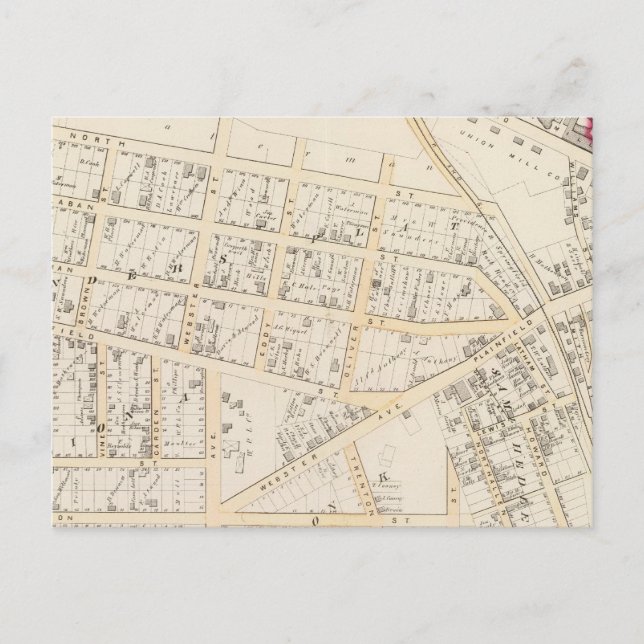 Carte Postale Olneyville Providence Rhode (Devant)