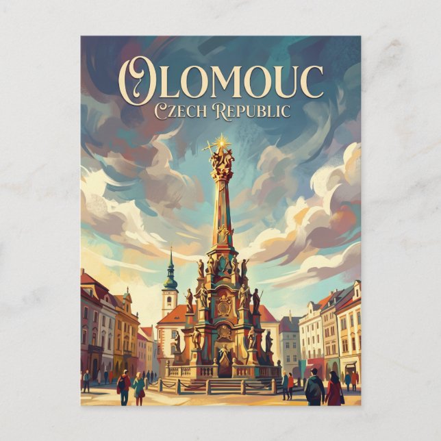 Carte Postale Olomouc République tchèque (Devant)