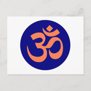 Carte Postale Om Mantra Yoga