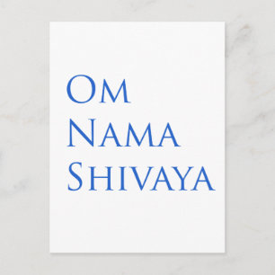 Carte Postale Om Nama Shivaya