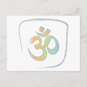 Carte Postale Om ou Aum