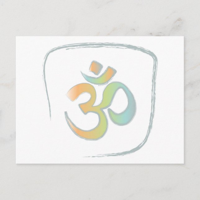 Carte Postale Om ou Aum (Devant)