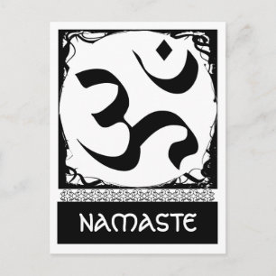Carte postale Om Yoga