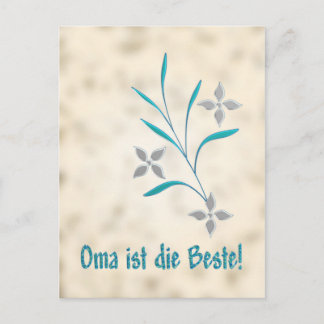 Carte Postale Oma ist der Beste