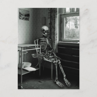 Carte Postale Oma wartet immer noch auf den Arzt