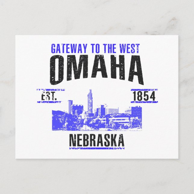 Carte Postale Omaha (Devant)
