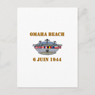Carte Postale Omaha Beach 1944