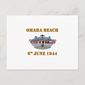 Carte Postale Omaha Beach 6 juin 1944