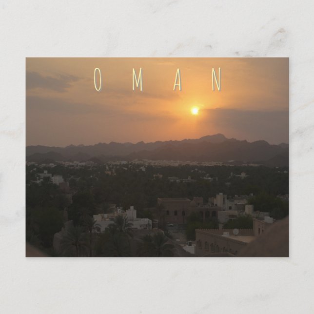 Carte postale Oman (Devant)