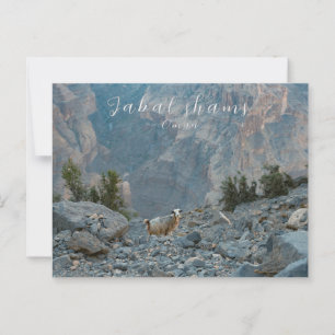 Carte postale Oman Jabal Shams