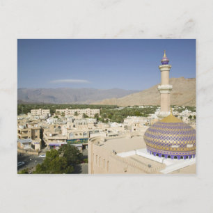 Carte Postale Oman, montagnes de l'Hajar occidental, Nizwa. Nizw