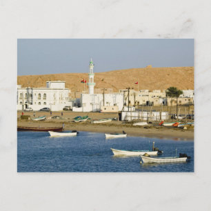 Carte Postale Oman, région de Sharqiya, Sur. Ville de Ayajh, cré