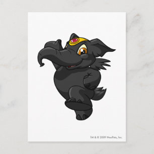 Carte Postale Ombre de l'éléphante