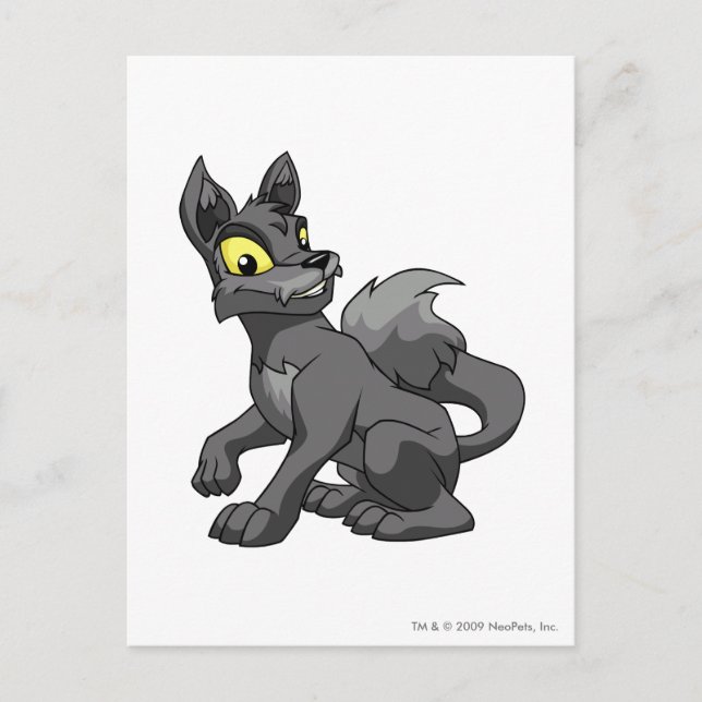 Carte Postale Ombre Lupe (Devant)