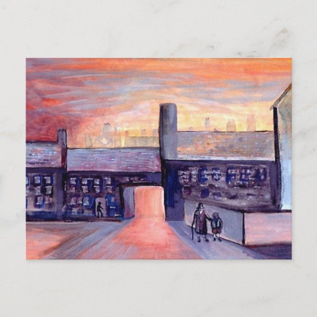 Carte Postale Ombres du soir (Devant)