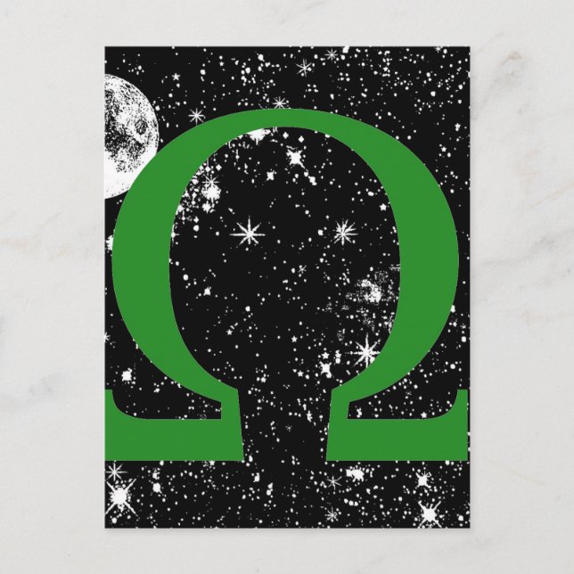 Carte Postale Oméga (Devant)