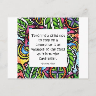 Carte Postale On enseigne la compassion