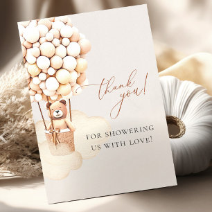 Carte Postale On Peut Attendre ! Merci baby shower