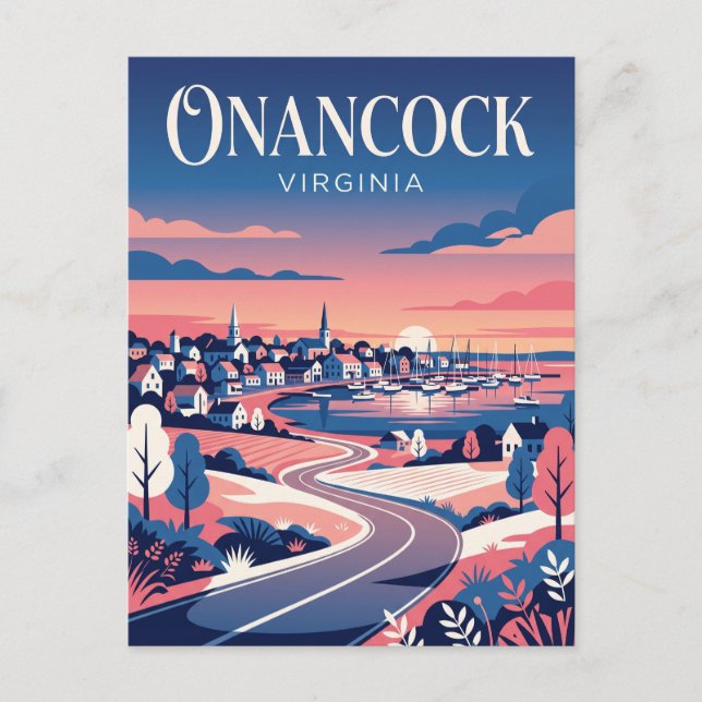 Carte Postale Onancock États-Unis (Devant)