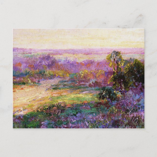 Carte Postale Onderdonk - Derniers rayons de soleil, (Devant)