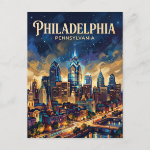 Carte Postale One Liberty Place USA