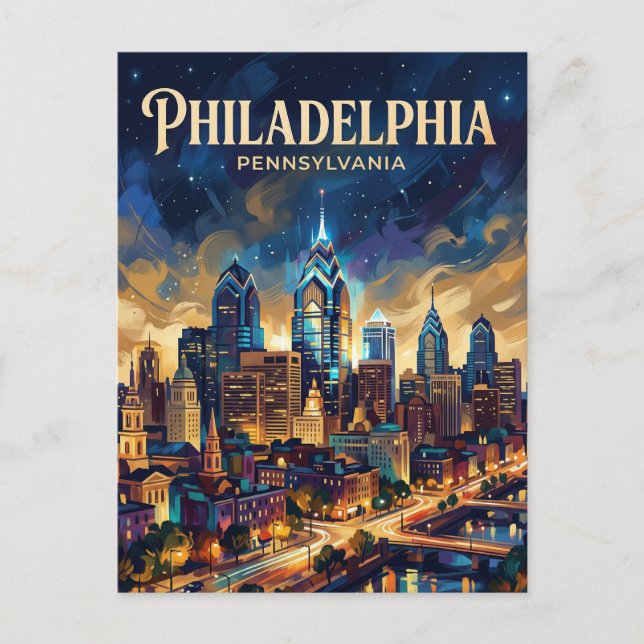 Carte Postale One Liberty Place USA (Devant)