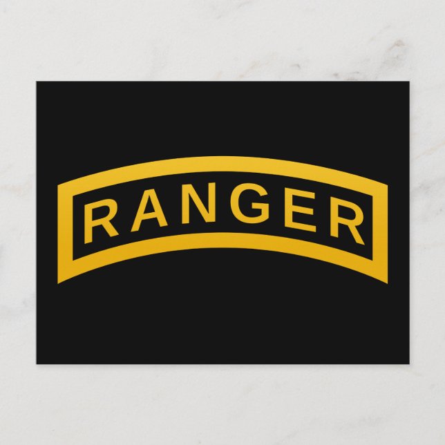 Carte Postale Onglet Ranger (Devant)
