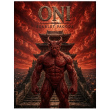 Oni Pagode Écarlate Cinéma Sombre
