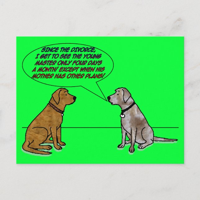 Carte Postale Only Get To See The Young Master, Unless.... (Devant)