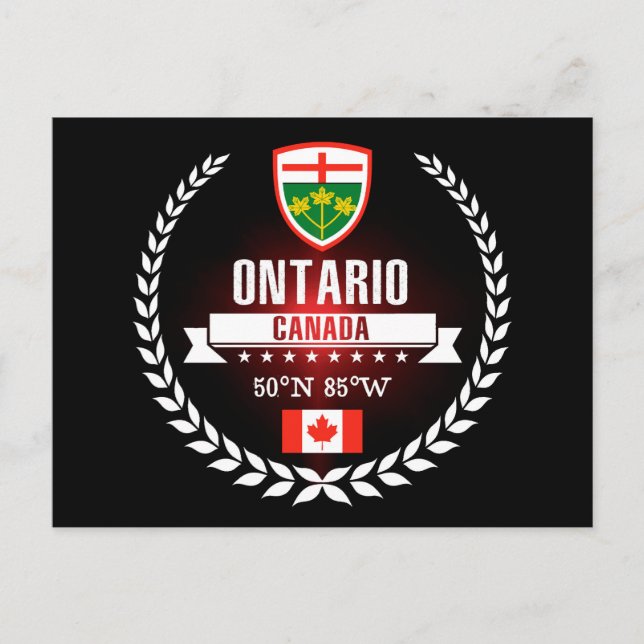 Carte Postale Ontario (Devant)