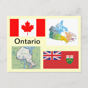 Carte Postale Ontario Canada