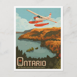 Carte Postale Ontario Canada Voyages Anciens