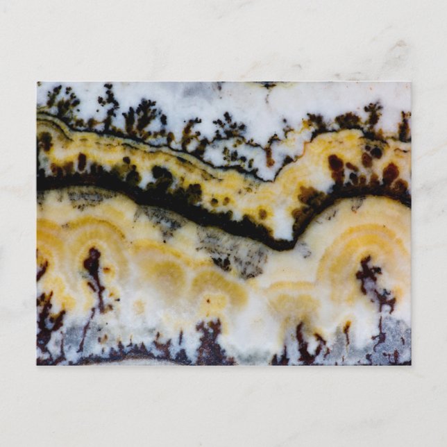 Carte Postale Onyx Lace d'Argent (Devant)