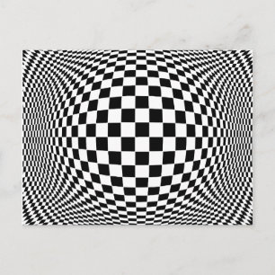 Carte Postale Op. Art