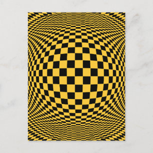Carte Postale Op. Art