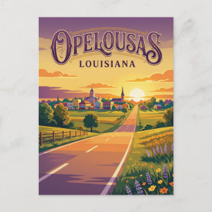Carte Postale Opelousas États-Unis
